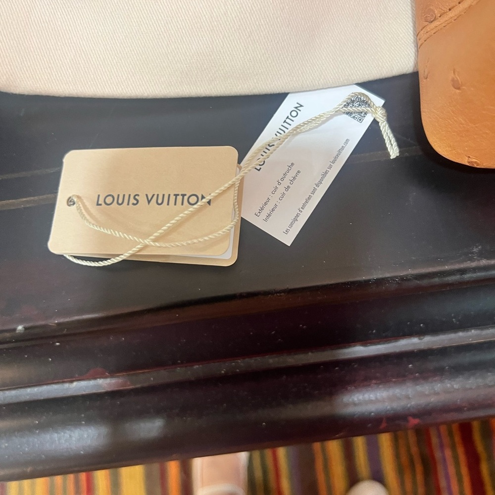 Louis Vuitton Capucine small Exotic ostrich bag NWT pristine - Picture 13 of 13
